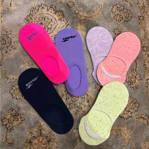 Colorful No-Show Socks Set